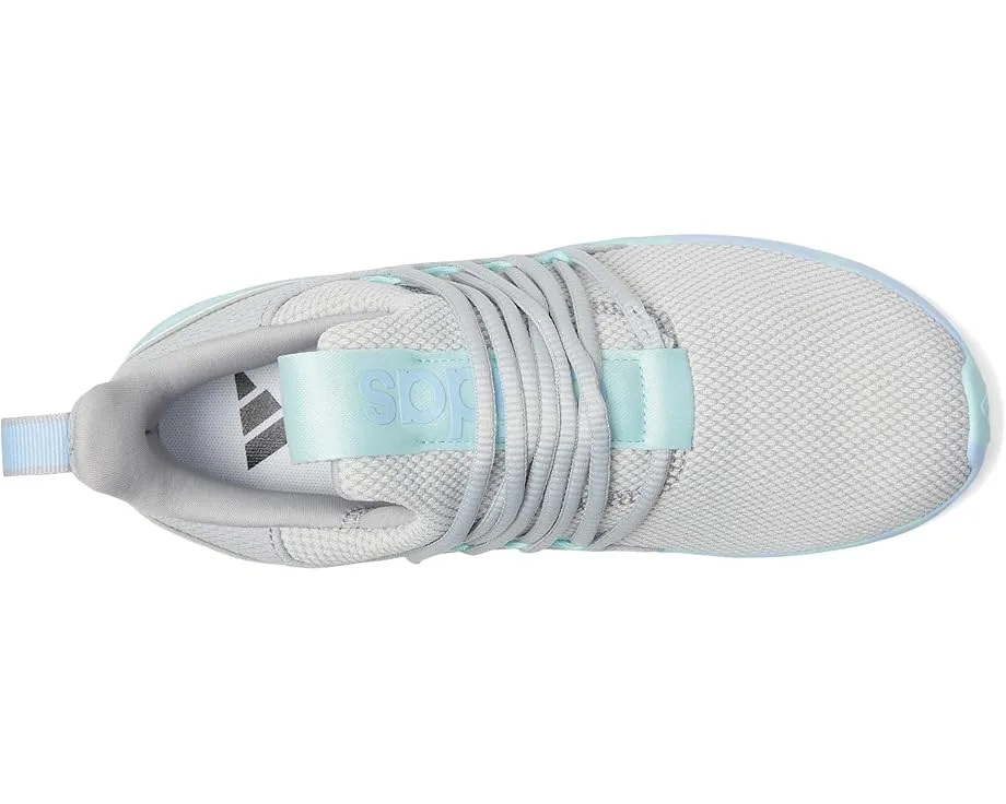 Кроссовки Adidas Kids Lite Racer Adapt 7.0 Lifestyle Shoes (Little Kid/Big Kid), Blue/Grey/Semi Flash Aqua — фото 2