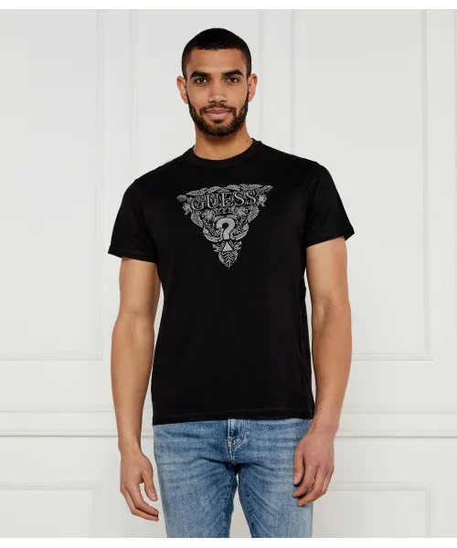 

Футболка Regular fit Guess Jeans, черный