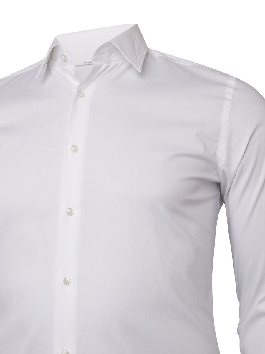 Повседневная рубашка BOSS Slim fit Button Up Shirt H-Hank, белый — фото 4