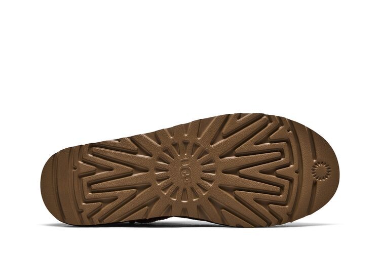 Мужские угги UGG Palace x Classic Ultra Mini с вышивкой тигра, коричневый — фото 4