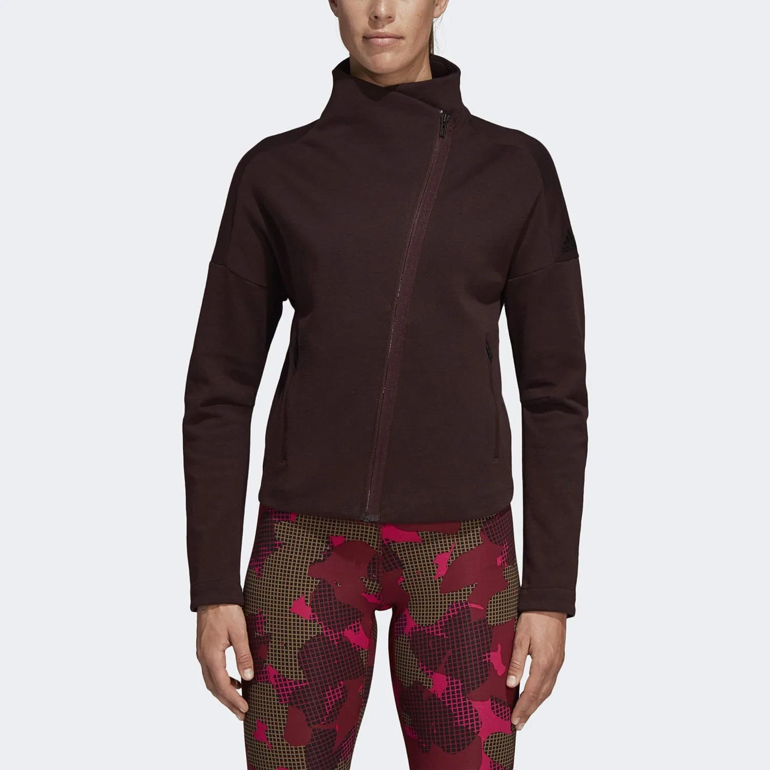Куртка Athletics Heartracer, adidas, Night Red/Black