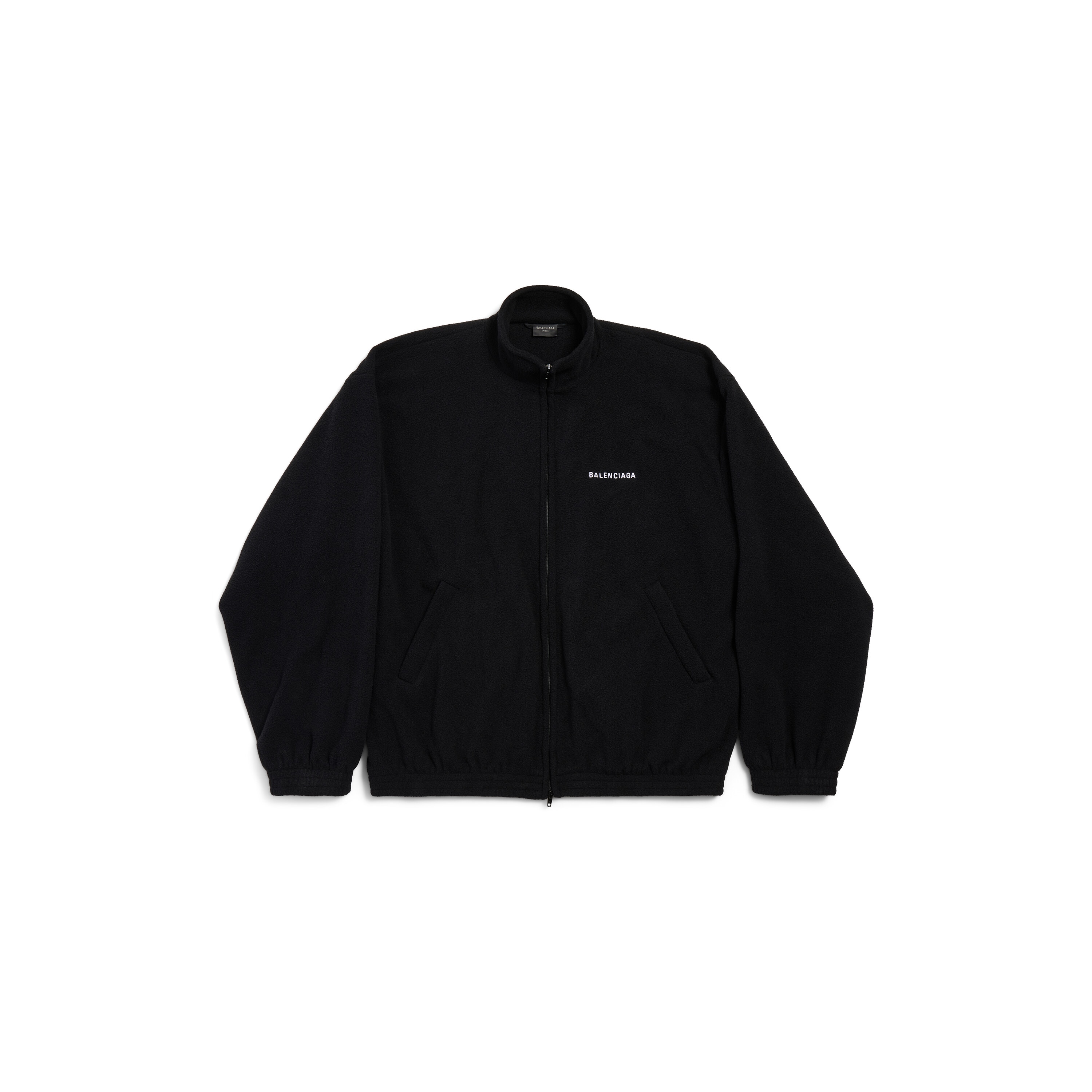 

Куртка Balenciaga на молнии сзади, черный/белый
