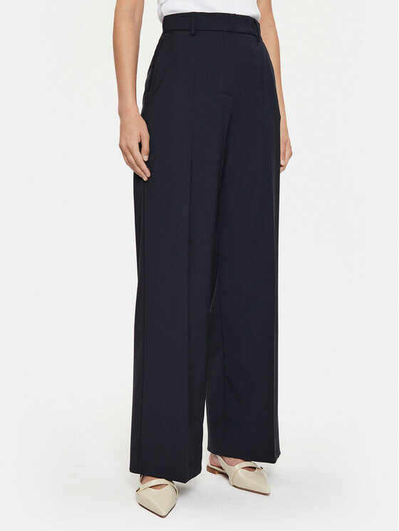 

Тканевые брюки стандартного кроя Weekend Max Mara, синий