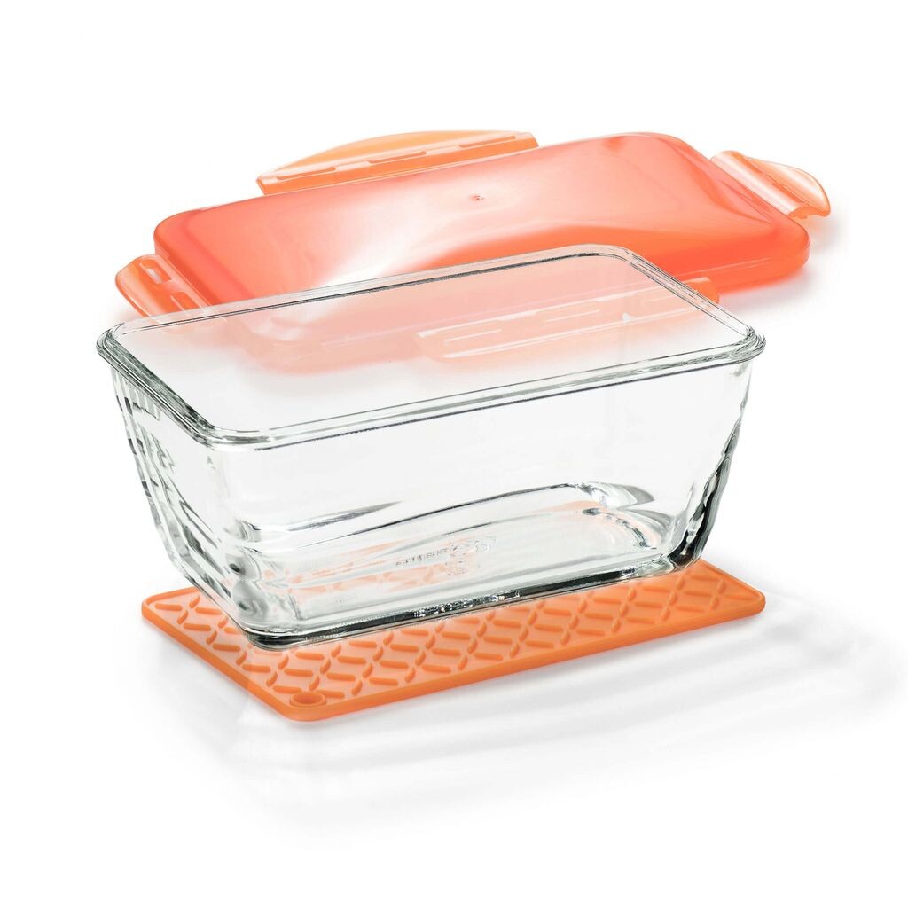 

Стеклянная чаша Nicer Dicer Chef S | Набор 3 шт. : Апельсин Genius, оранжевый
