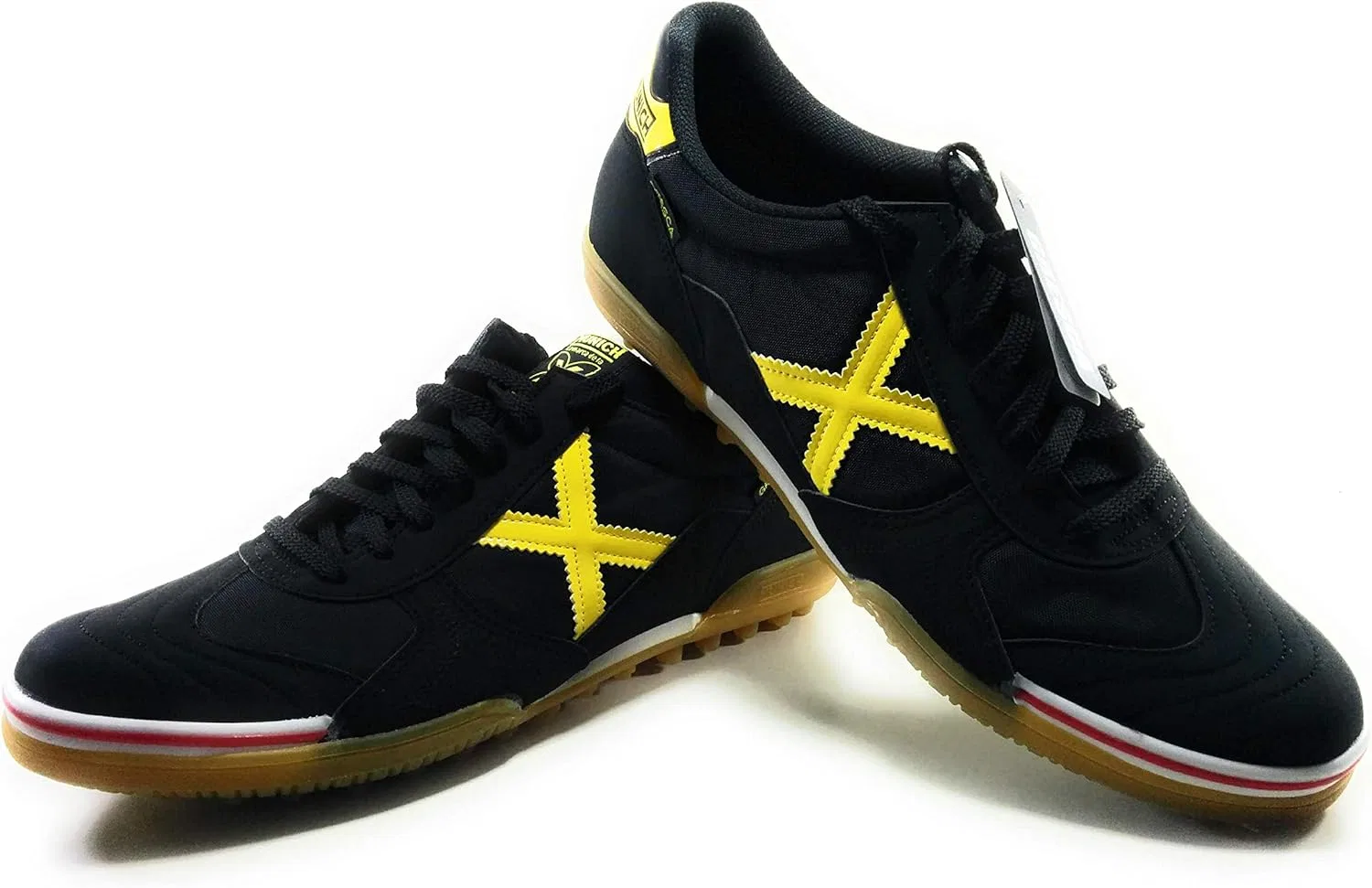 Кроссовки Munich Unisex Gresca Low Top, Black — фото 3