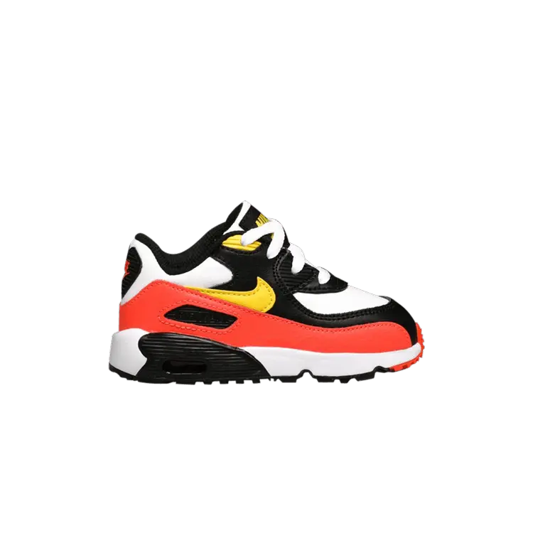 

Кроссовки Nike Air Max 90 Leather TD 'Chrome Yellow Black Crimson', белый