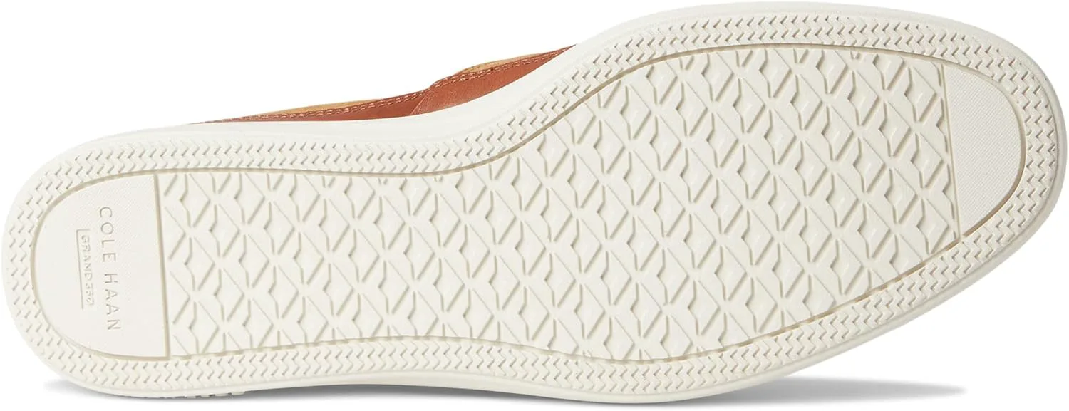 Мужские кроссовки Cole Haan Grandpro Strawspoint с эластичными вставками, золотой — фото 3