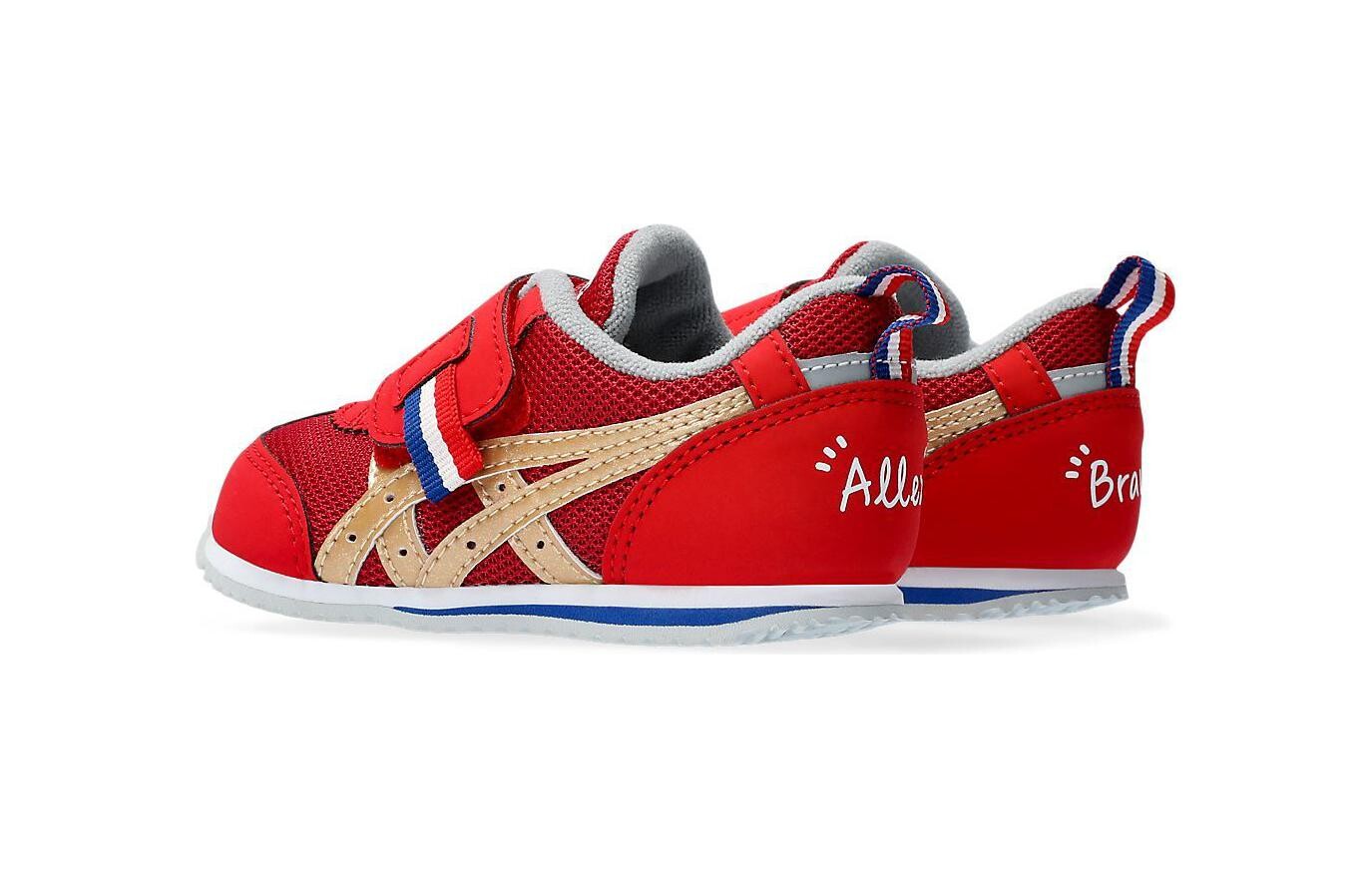 Детские кроссовки Idaho Baby TD Low-top Red Asics, красный — фото 4