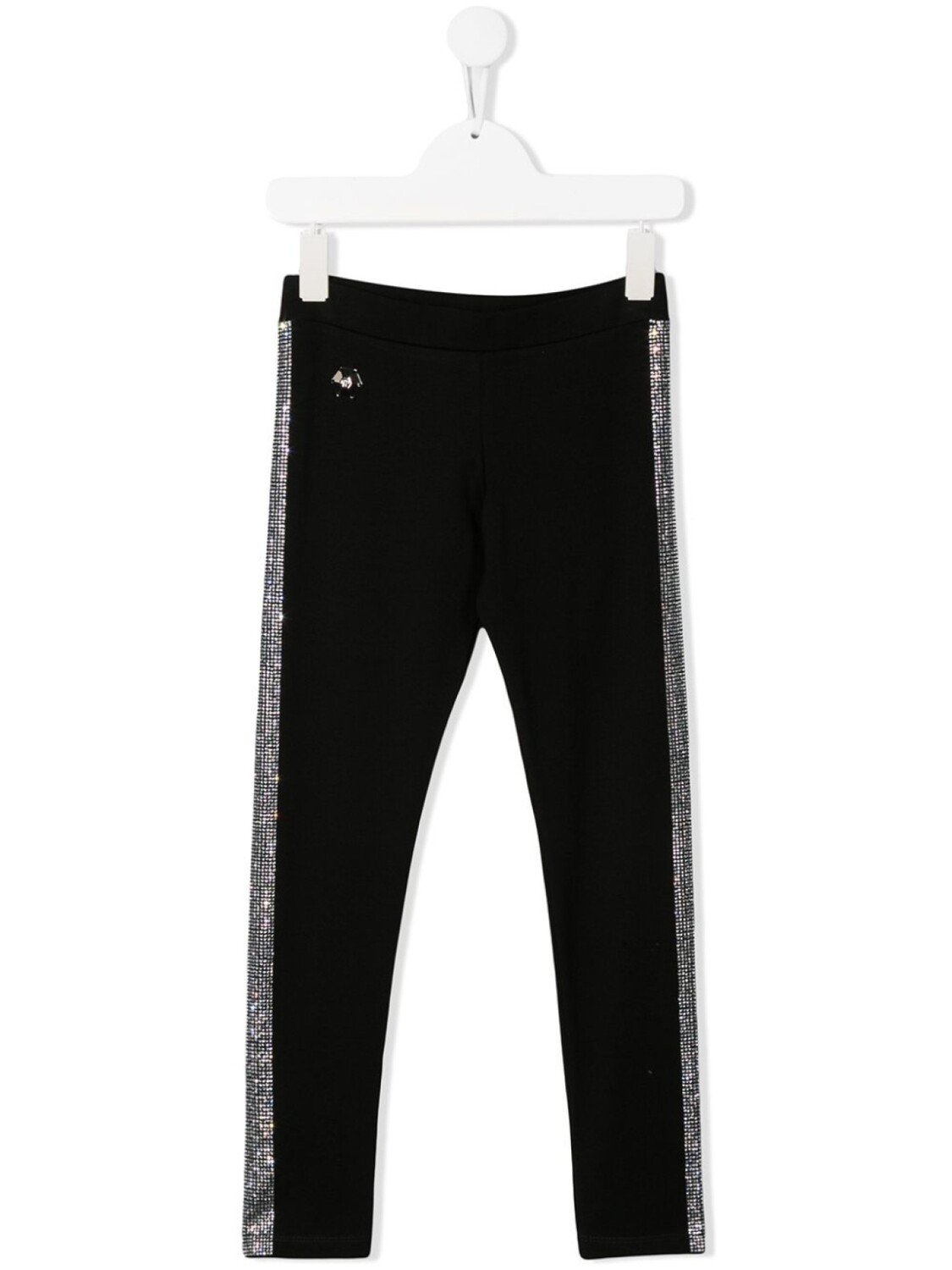 

Легинсы со стразами Philipp Plein Junior, черный