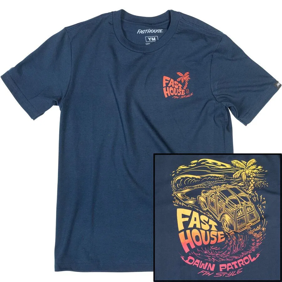 Футболка для юных исследователей Fasthouse, Navy