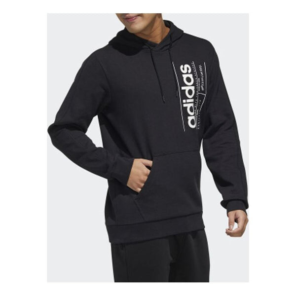 

Толстовка adidas M BB HDY Sports Alphabet Printing Black, черный
