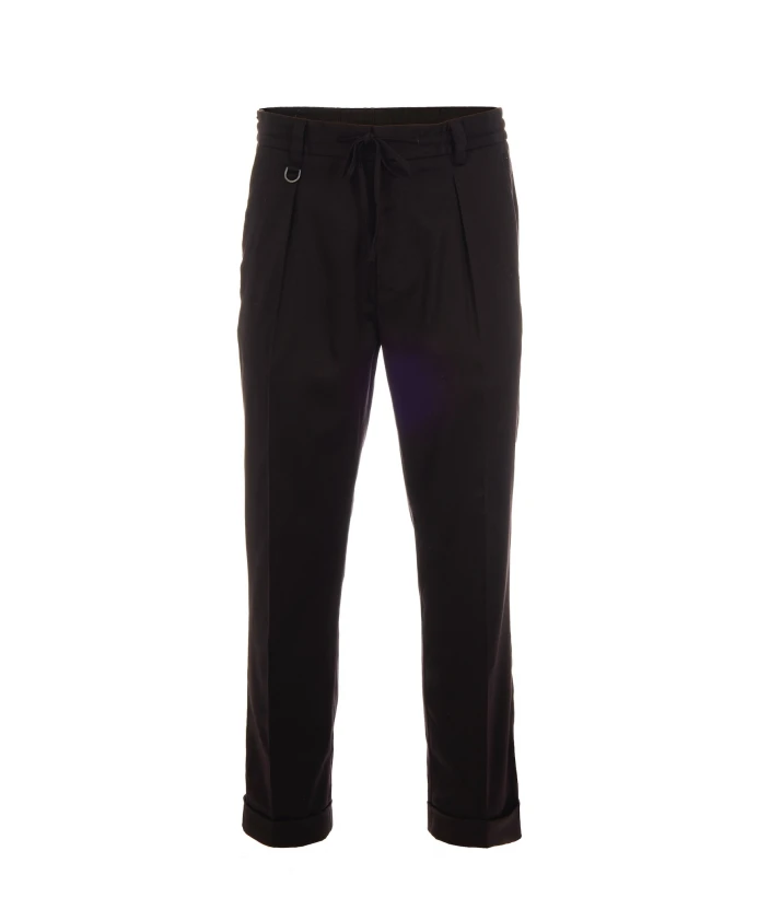 

Коричневые брюки из лиоцеллового хлопка и эластана. Paolo Pecora, коричневый