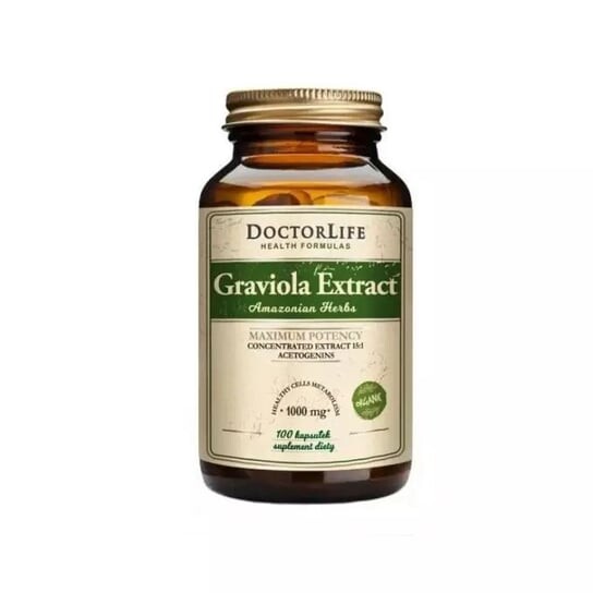 

Doctor Life, Graviola Extract Экстракт гравиолы 4500 мг, 90 капсул
