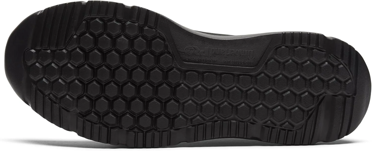 Рабочие ботинки Timberland PRO Мужская промышленная спортивная рабочая обувь со стальным безопасным носком Intercept, черный — фото 4