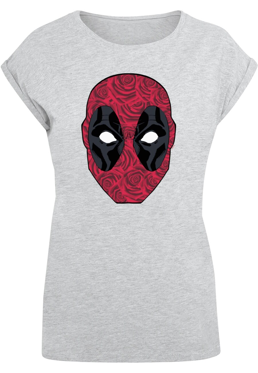 

Рубашка ABSOLUTE CULT Deadpool - Head Of Roses, серый
