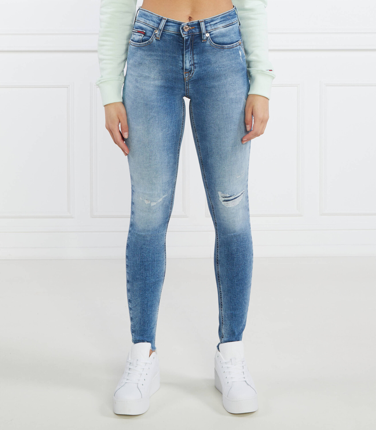 

Джинсы Tommy Jeans Skinny fit, синий