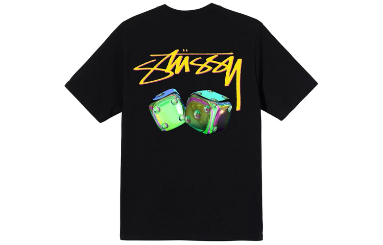 

Футболка серии Dice унисекс Stussy, синий