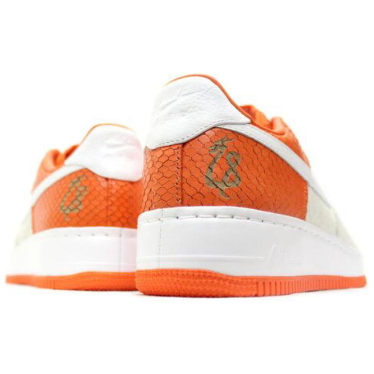 Футболка Air Force 1 Low Premium Supreme I/O Dice K Matsuzaka Daisuke 2007 Nike, оранжево-серая — фото 3