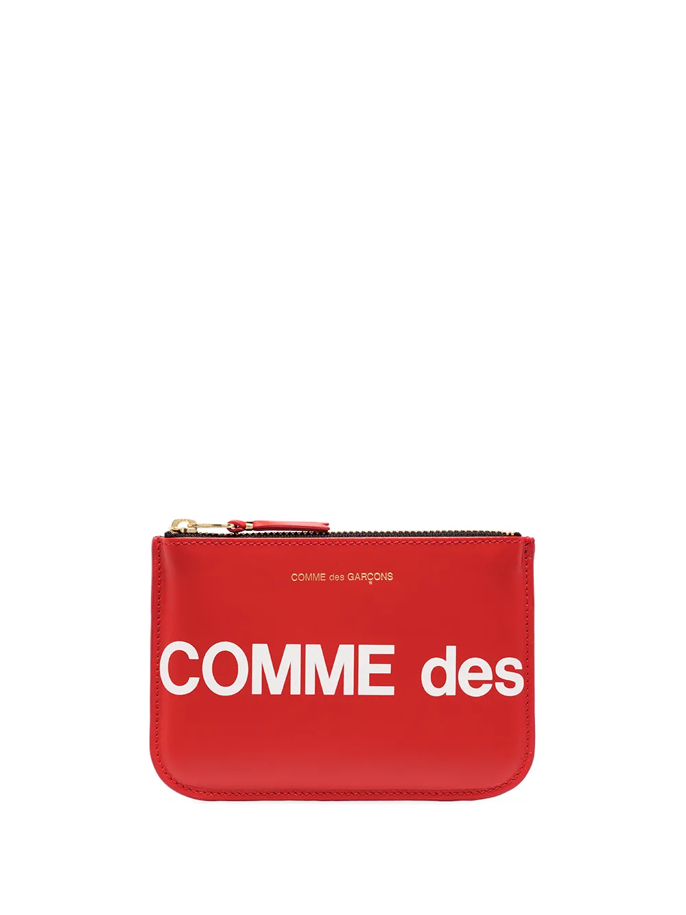 

Маленький кошелек с логотипом Comme Des Garçons Wallet, красный