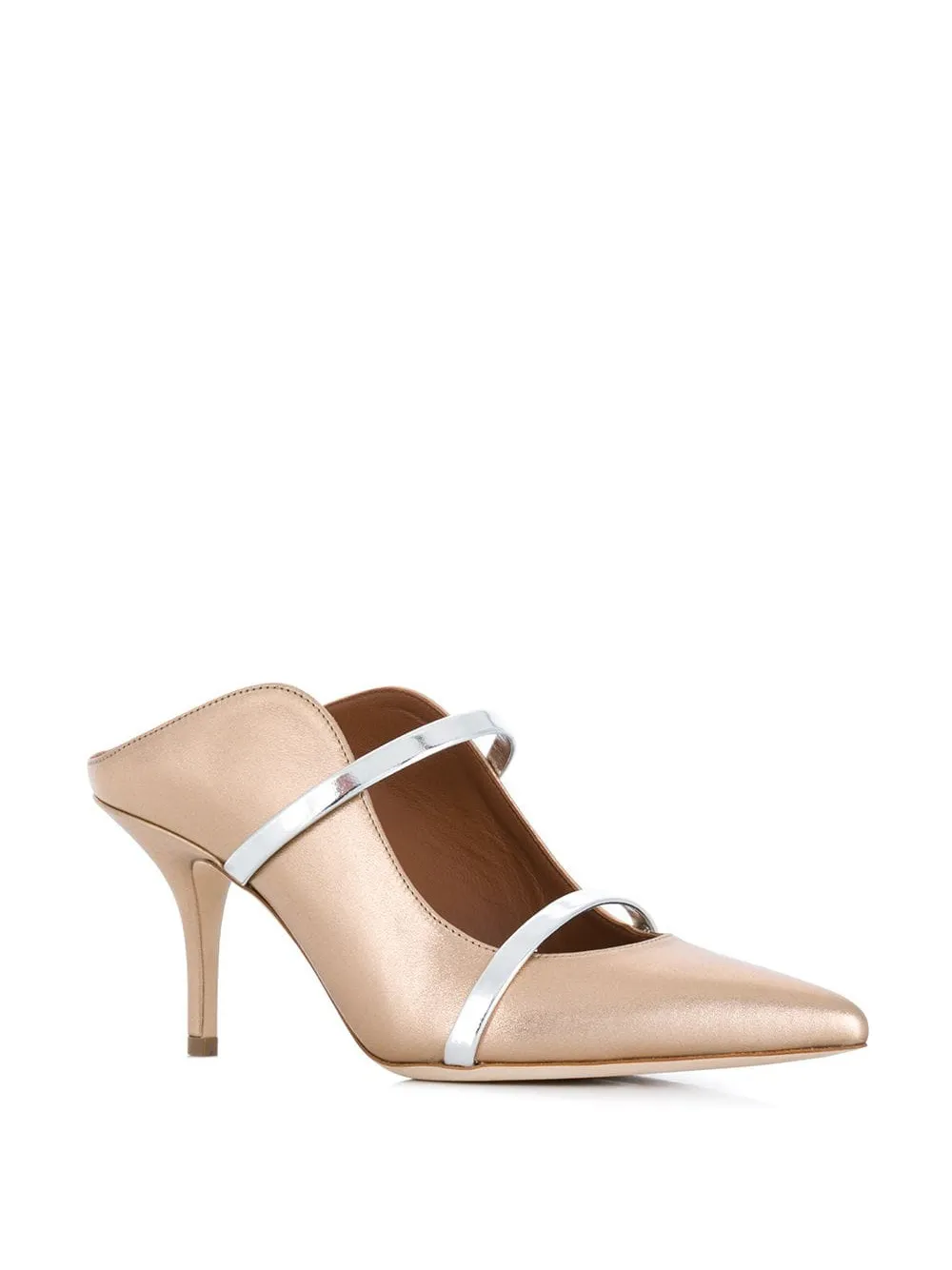 Мюли Maureen с заостренным носком Malone Souliers, золотой — фото 2