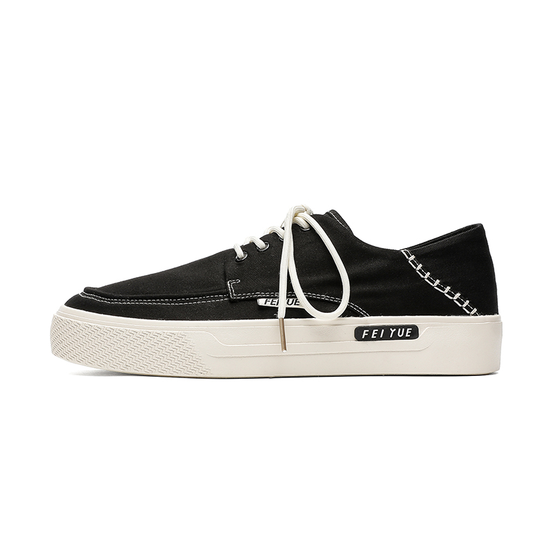 

Feiyue Низкие, износостойкие, нескользящие, парусиновые туфли, мужские, черные