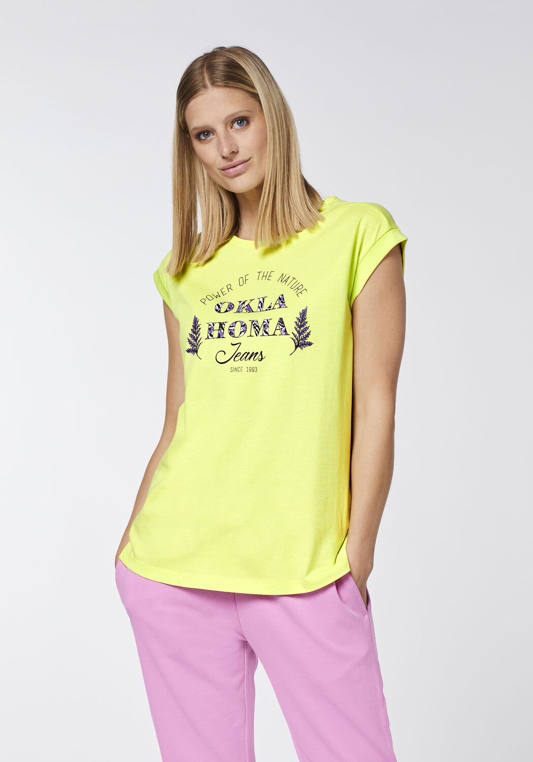 

Топ Oklahoma Jeans T Shirt, зеленый