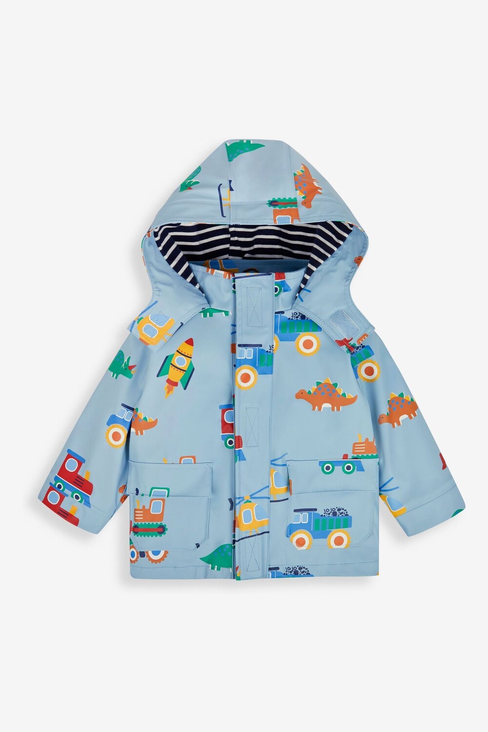 

Дождевик JoJo Maman Bébé с транспортным мотивом Jojo Maman Bébé, синий