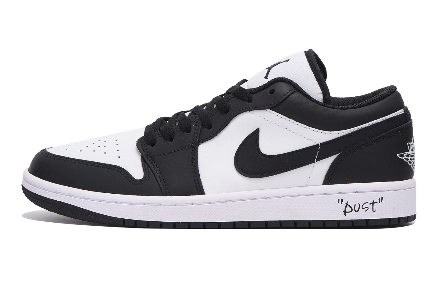 Кроссовки Air JORDAN 1 Vintage Basketball Shoes Men Low-Top Black White