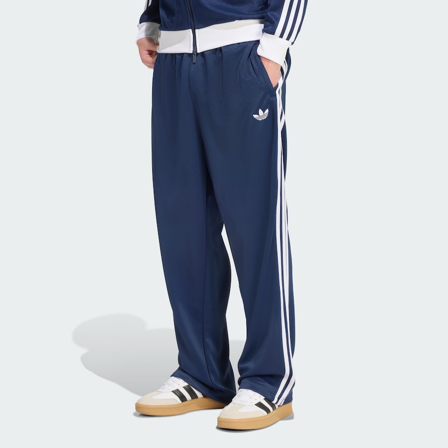 Брюки свободного кроя ADIDAS ORIGINALS Adicolor, темно-синий — фото 2