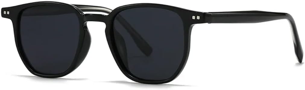 

Солнцезащитные очки для мужчин и женщин - защита UV400 - градиентные линзы, круглая оправа, заклепки, для занятий спортом на открытом воздухе и вождения DSVIGF, Tyj342-7