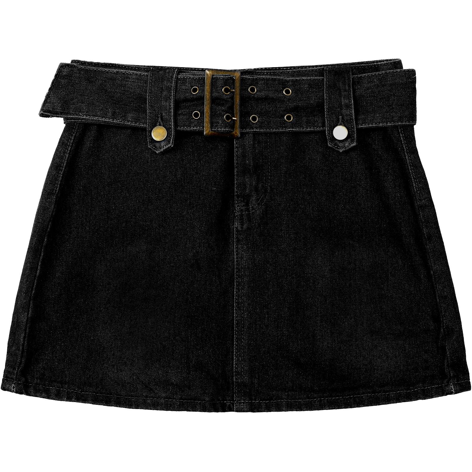 

Ochaya YuChaJia Women Denim Skirt, Синий