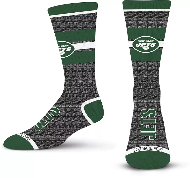 

Носки Spotlight для взрослых New York Jets для босых ног For Bare Feet
