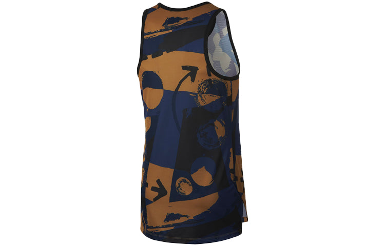 Жилет Nike KD Durant Men's Basketball Sports Casual Vest Men's Blue/Yellow — фото 2