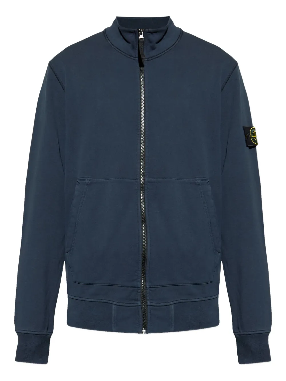 

Толстовка с нашивкой-логотипом Stone Island, синий