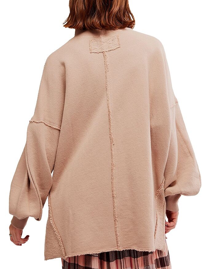 

Пуловер с высоким воротником и свитером Free People Wonderful, коричневый/бежевый