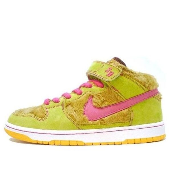 

Кроссовки dunk mid premium sb Nike, розовый