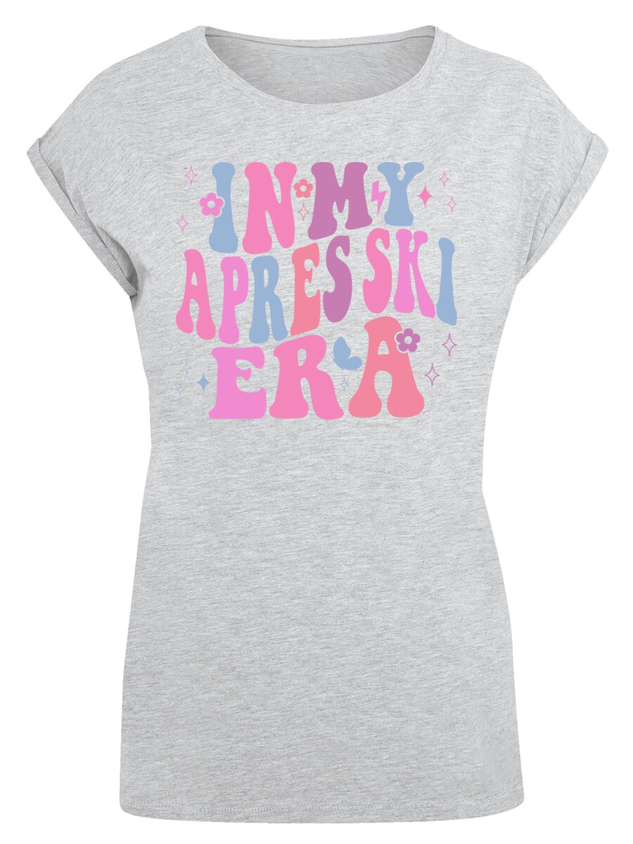 

Рубашка F4NT4STIC In My Apres Ski Era, пятнистый серый