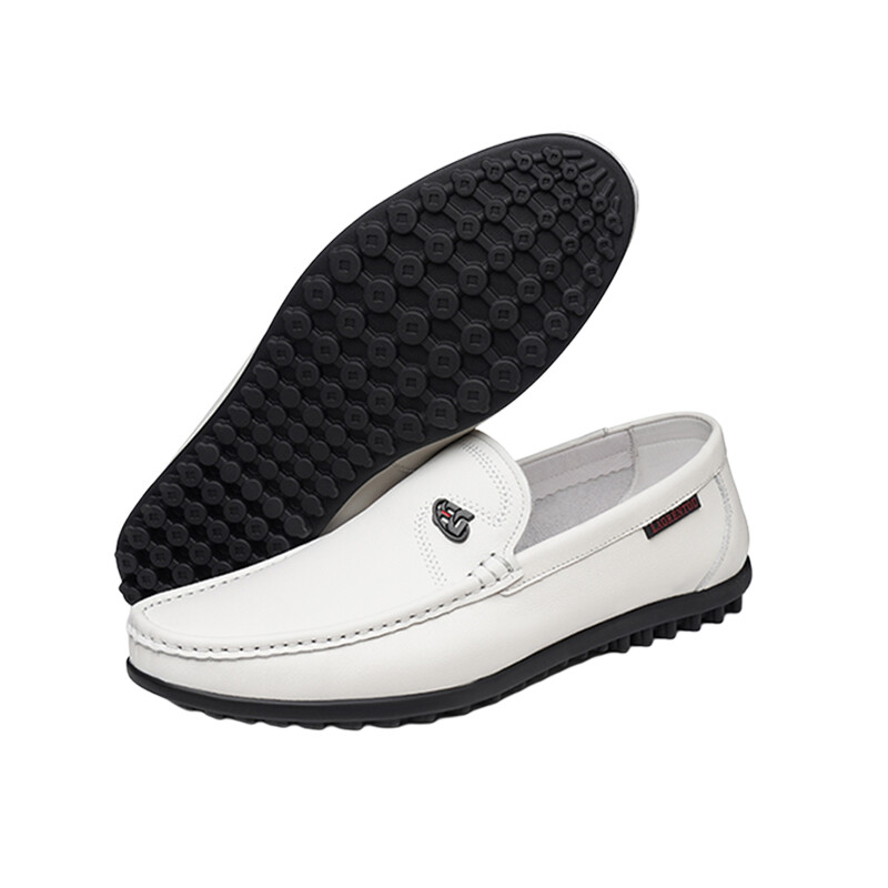 Туфли мужские Men"s Casual Men Low-Top Laorentou, белый — фото 3