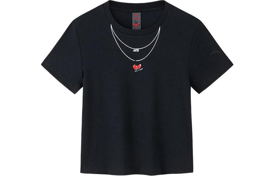 

Футболка Kirsh X Life Collection женская черная Anta