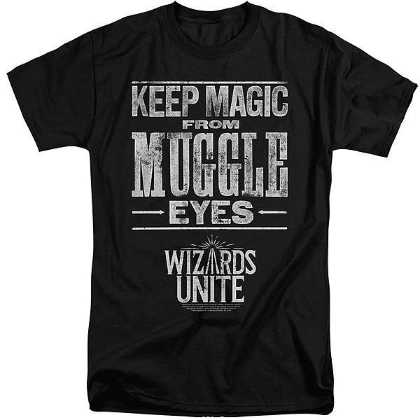 

Футболка Harry Potter Wizards Unite Hidden Magic adult tall Licensed Character