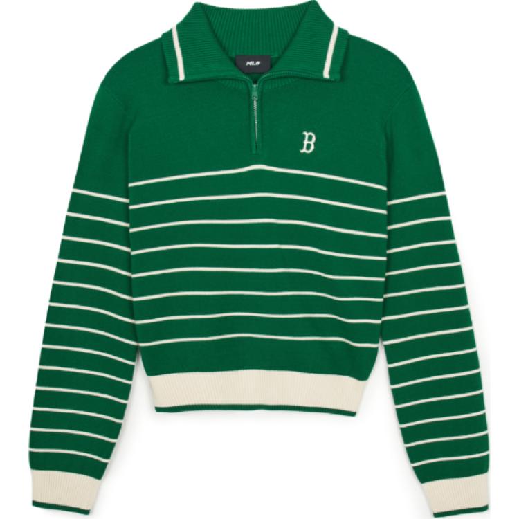 

MLB Бостон Ред Сокс вязаный свитер женский зеленый