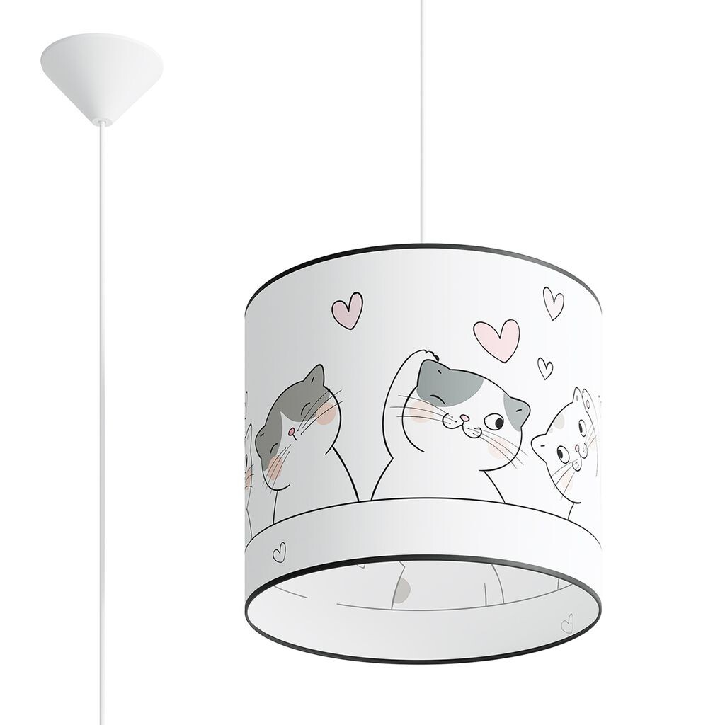 

Подвесной светильник CAT 30 1xE27 15Вт ПВХ 95x30x30см Sollux Lighting, мультиколор