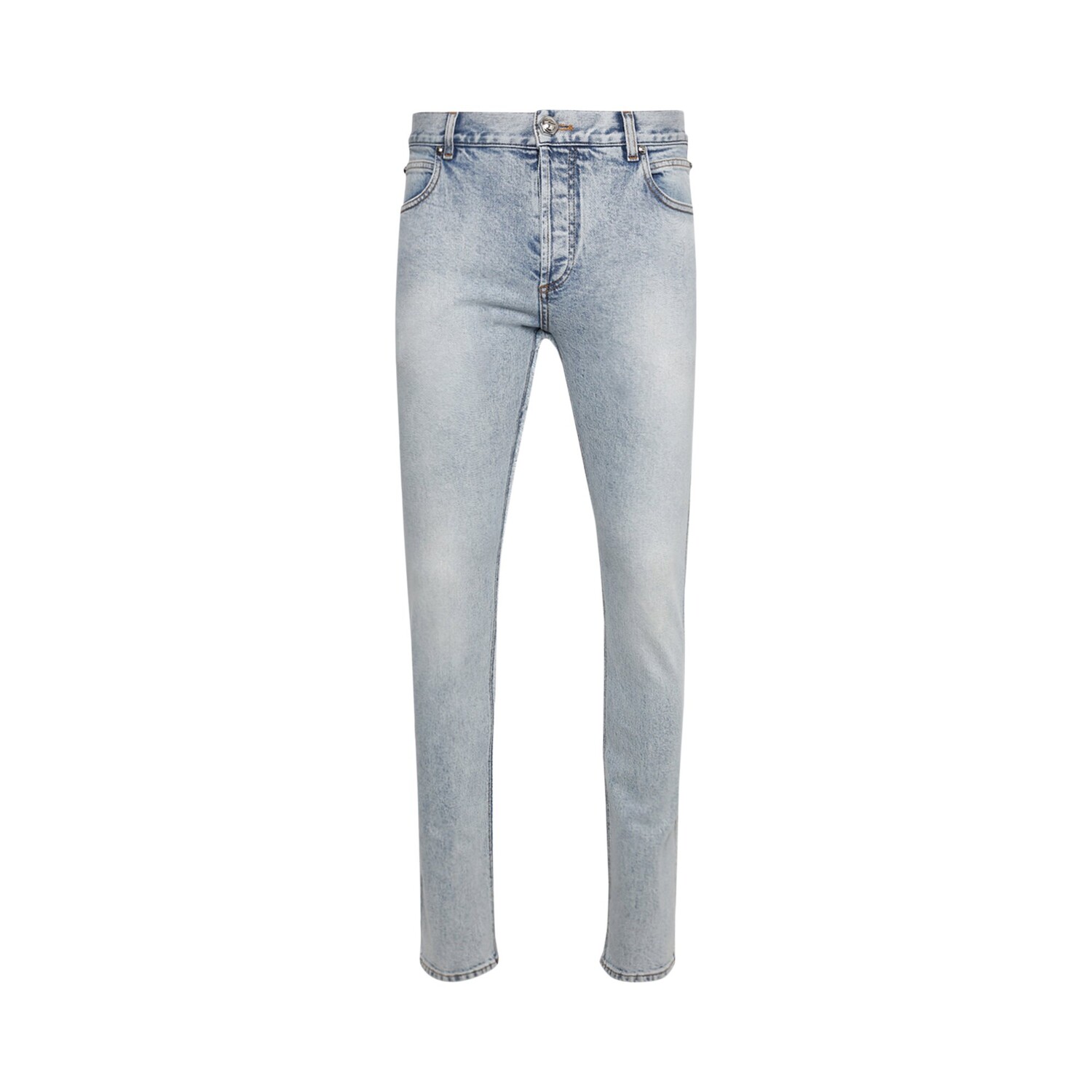 

Balmain 6 Pocket Slim Vintage Wash, Bleu Jean Clair