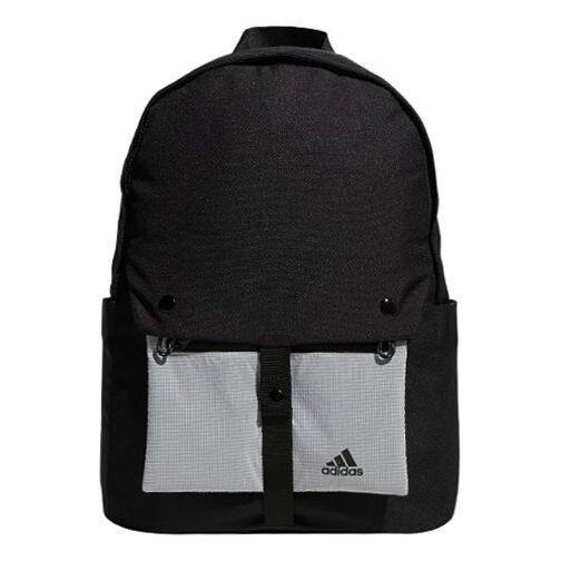 

Рюкзак adidas Detachable Pocket Large Capacity Zipper Schoolbag Backpack Pure Black, черный