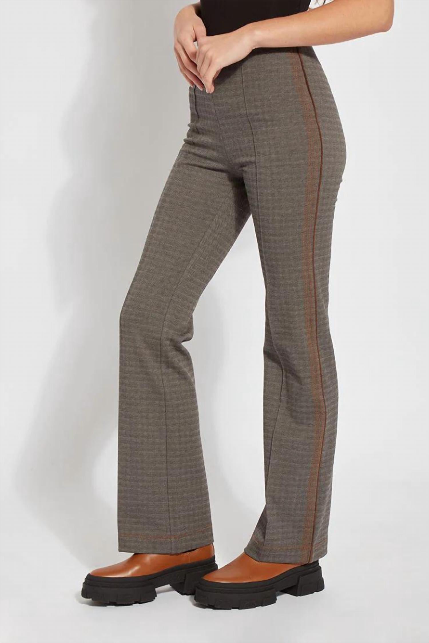 

Брюки Elysse Stitched Pant серого цвета