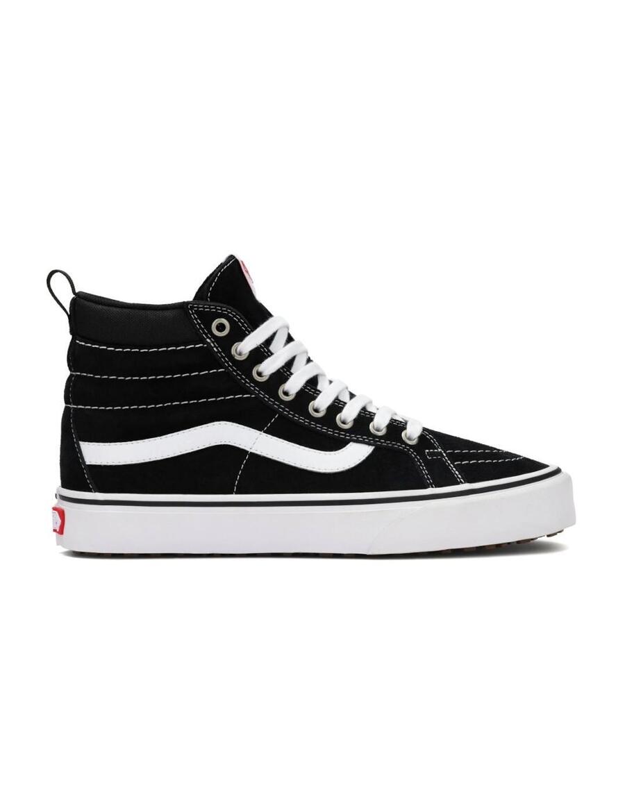 Кроссовки мужские Vans Sk8 hi insulated черные — фото 4