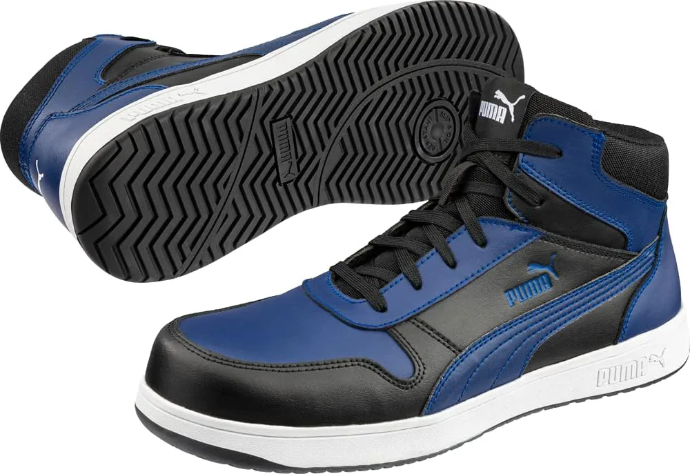 Мужские кроссовки Puma Frontcourt синие/черные среднего уровня, черный — фото 3
