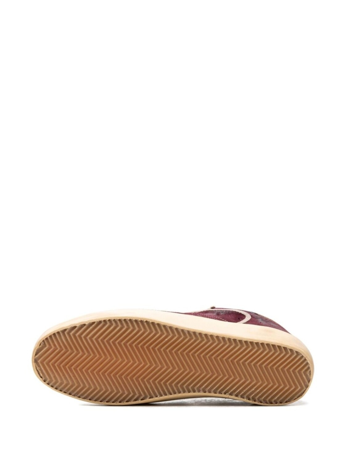 Golden Goose кроссовки Super-Star Penstar "Wine Red/Black", красный — фото 4