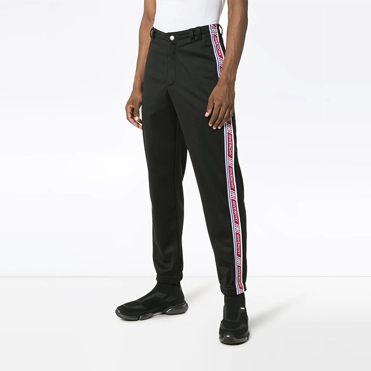 Спортивные штаны Givenchy с полосками, черные — фото 4