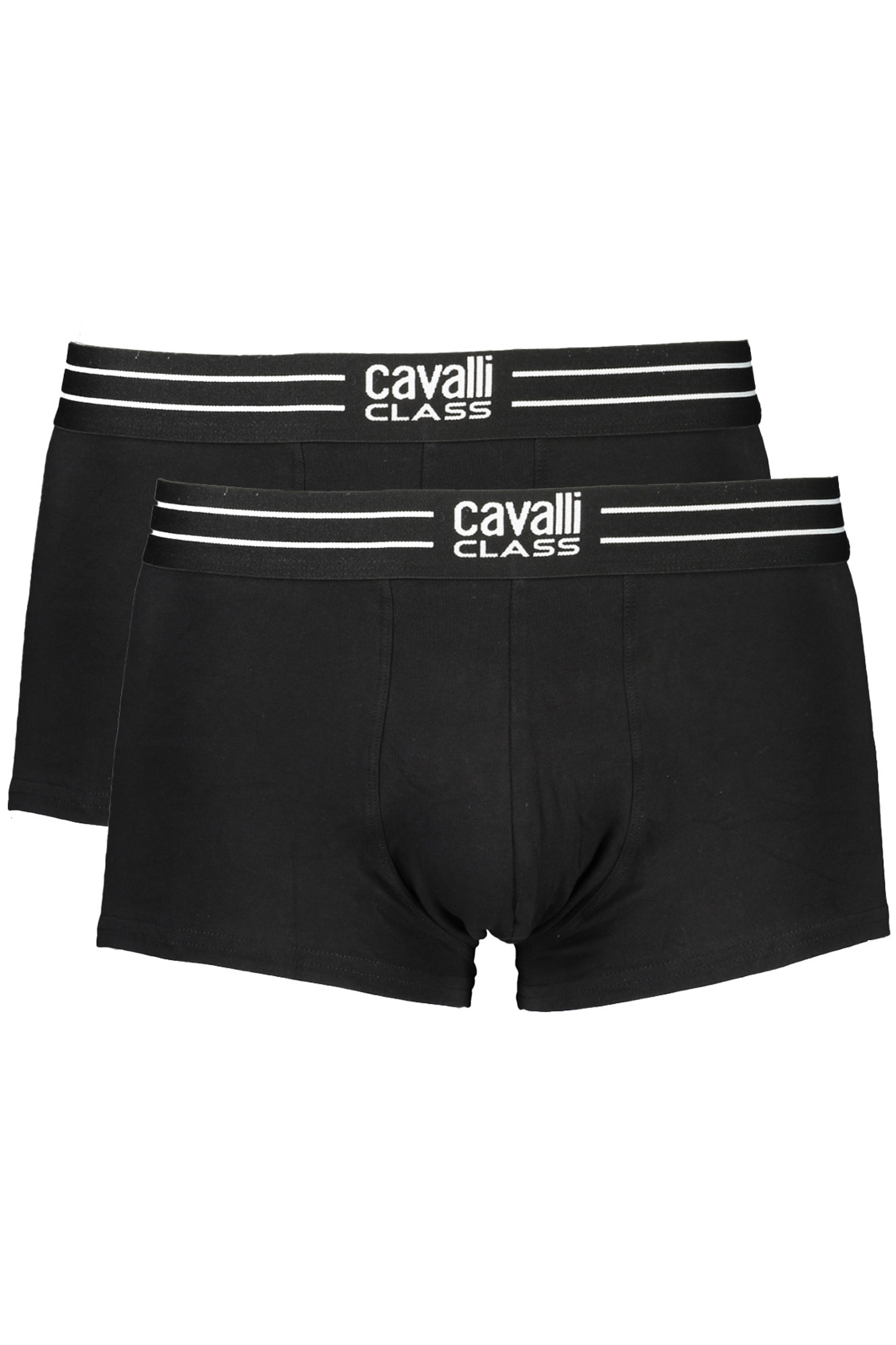 

Боксеры мужские Cavalli Class хлопковые с контрастными полосками 2 шт, черный